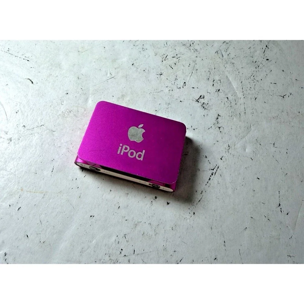 Apple iPod Shuffle 2nd Gen A1204 1GB Pink MP3 Player Tested